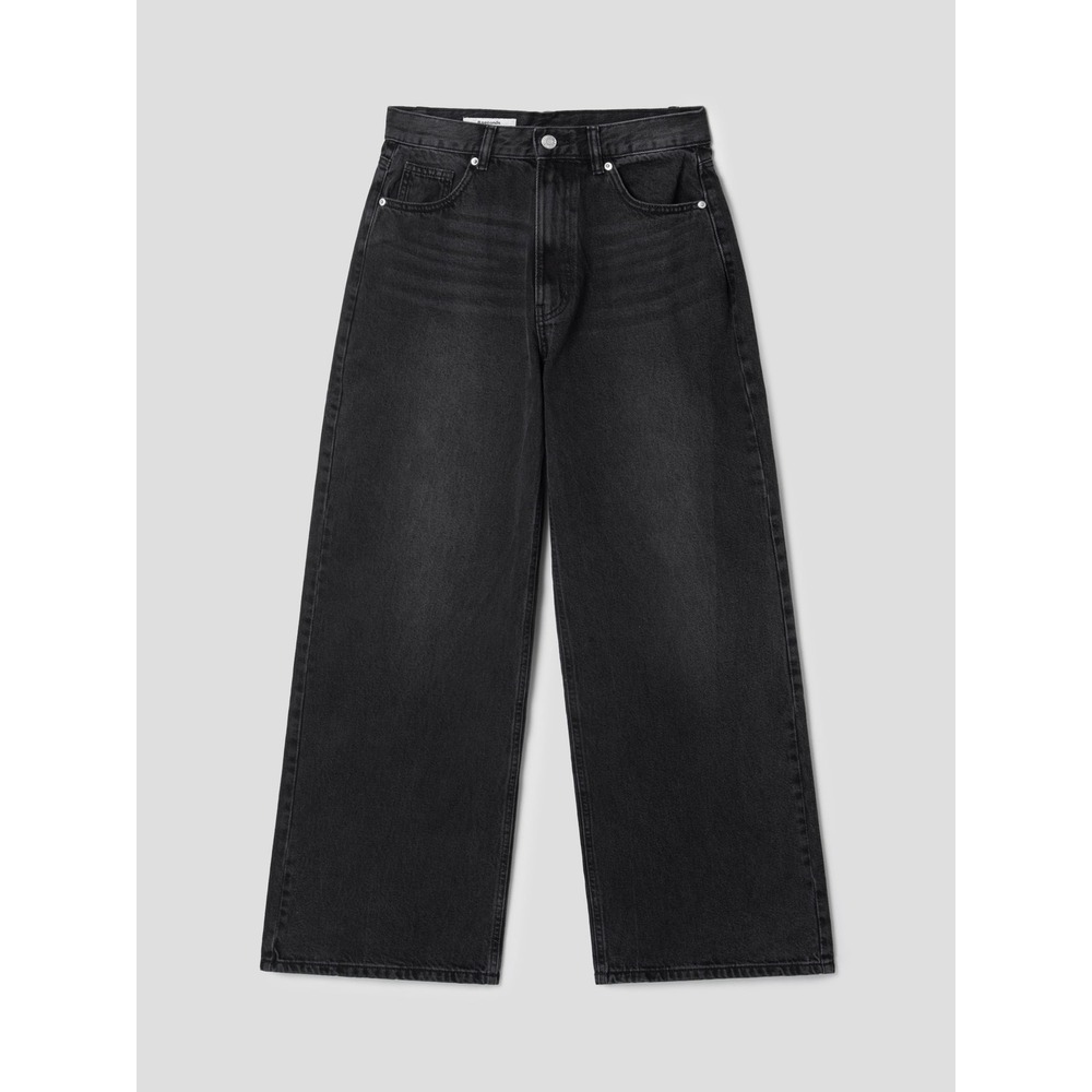 8 Seconds‎ Women's Black Wash Wide Leg Jeans Size 24